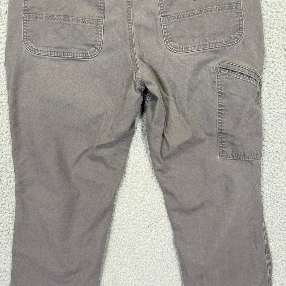 Carhartt Carpenter Pants 36x30 Gray Cotton Canvas Relaxed Fit Workwear Utility